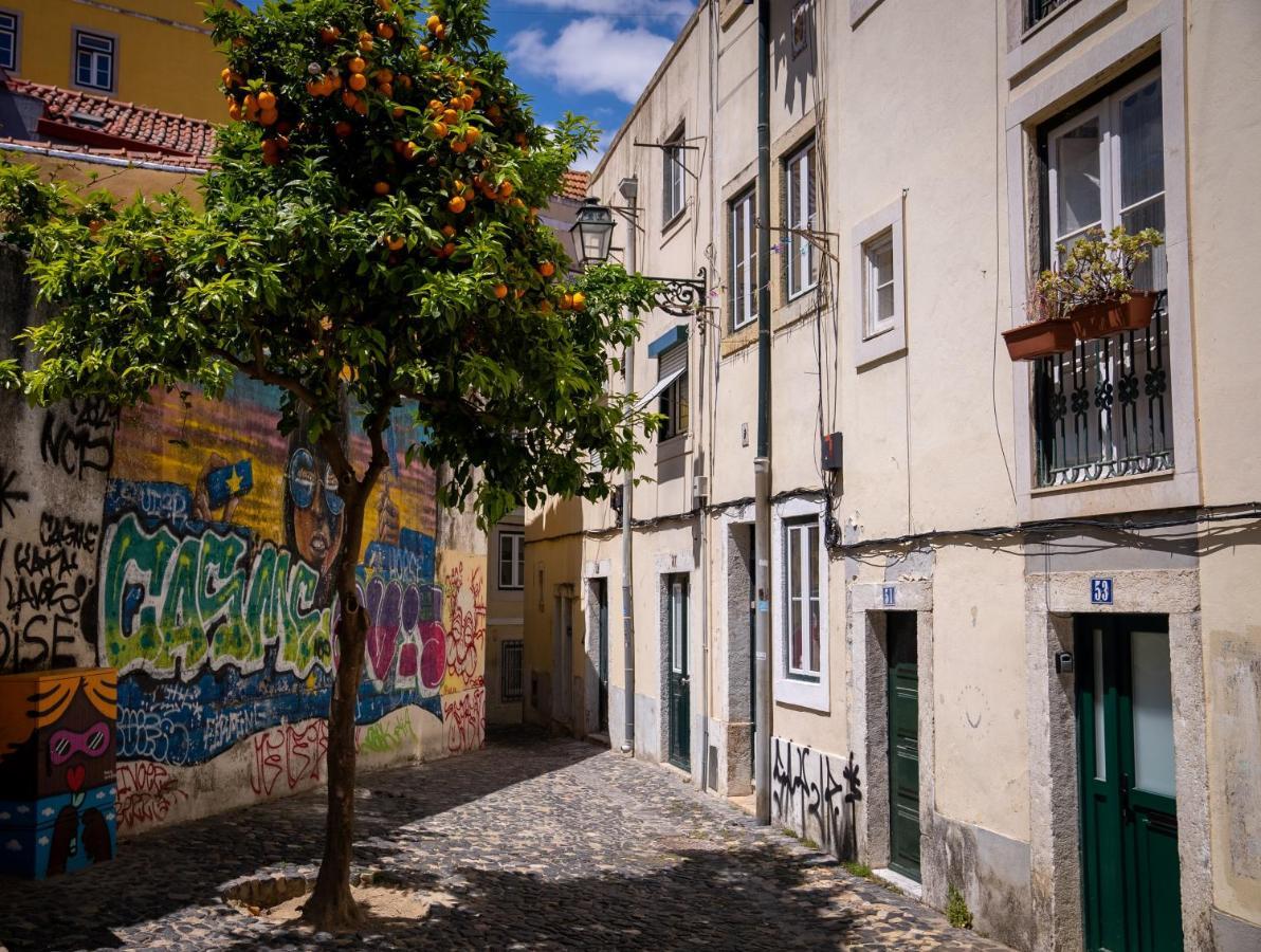 Great Apt In Historical City Center Lisboa Eksteriør bilde